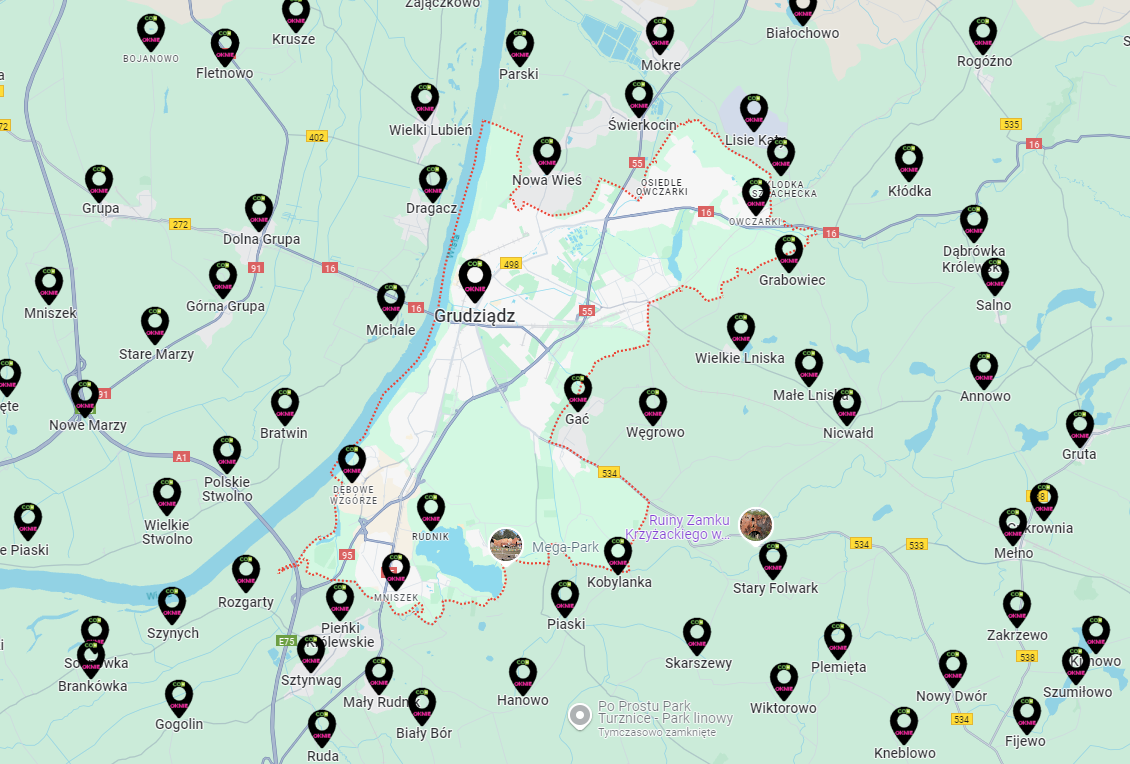 mapka grudziadz
