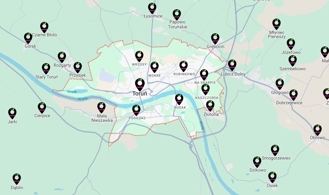 mapka torun